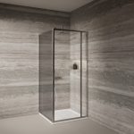 TK ROTA 80120 CHROME TUŠ KABINA 80x120x200cm - Slika 2