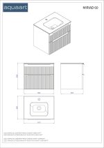 MIRIAD 60 DONJI KUPAONSKI ORMARIĆ ZELENI MAT - Slika 4