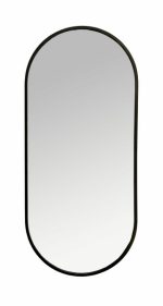 LUPE BLACK OGLEDALO 40x90 cm