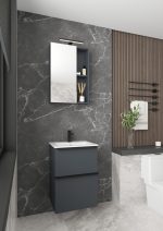 BIT 50 DONJI KUPAONSKI ORMARIĆ GRAFITNO SIVA - Slika 4