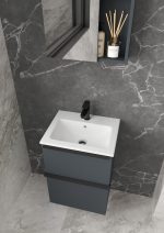 BIT 50 DONJI KUPAONSKI ORMARIĆ GRAFITNO SIVA - Slika 5