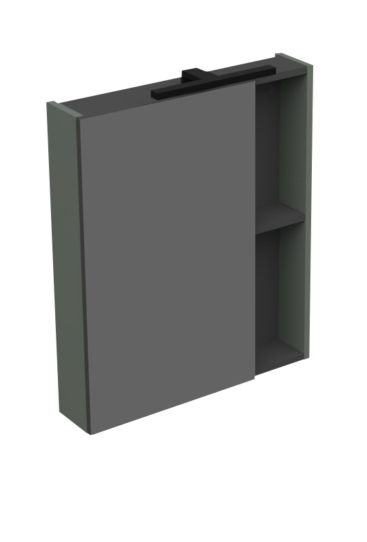 18289-1-2.jpg BIT 60 GORNJI KUPAONSKI ORMARIĆ EUKALIPTUS ZELENA - Slika 1