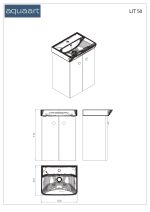 LIT 50 DONJI KUPAONSKI ORMARIĆ KAŠMIR - Slika 6