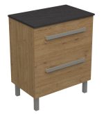 SARA 70 DONJI KUPAONSKI ORMARIĆ HRAST NATURAL S PLOČOM SCIVARO ŠKRILJEVAC