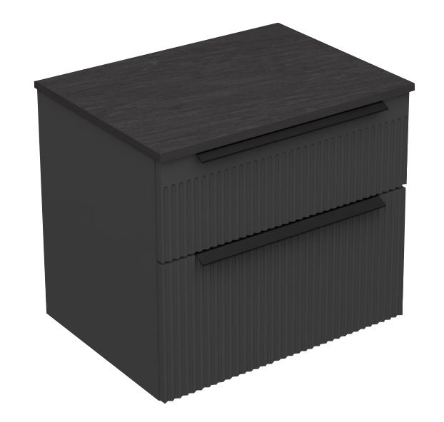 18320-1-2.jpg MIRIAD 60 DONJI KUPAONSKI ORMARIĆ GRAFIT SUPERMAT S PLOČOM SCIVARO ŠKRILJEVAC - Slika 1