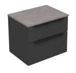 MIRIAD 60 DONJI KUPAONSKI ORMARIĆ GRAFIT SUPERMAT S PLOČOM CANDELA MRAMOR