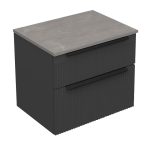 MIRIAD 60 DONJI KUPAONSKI ORMARIĆ GRAFIT SUPERMAT S PLOČOM CANDELA MRAMOR