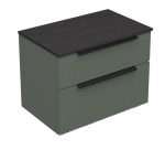 MIRIAD 70 DONJI KUPAONSKI ORMARIĆ ZELENI MAT S PLOČOM SCIVARO ŠKRILJEVAC