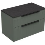 MIRIAD 80 DONJI KUPAONSKI ORMARIĆ ZELENI MAT S PLOČOM SCIVARO ŠKRILJEVAC