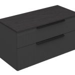 MIRIAD 100 DONJI KUPAONSKI ORMARIĆ GRAFIT SUPERMAT S PLOČOM SCIVARO ŠKRILJEVAC