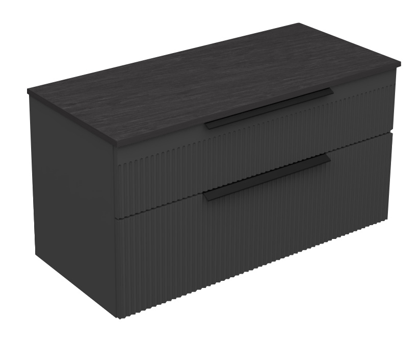 18332-1-2.jpg MIRIAD 100 DONJI KUPAONSKI ORMARIĆ GRAFIT SUPERMAT S PLOČOM SCIVARO ŠKRILJEVAC - Slika 1