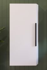 LATERAL 120 BOČNI KUPAONSKI ORMARIĆ BIJELI SJAJ - Slika 2