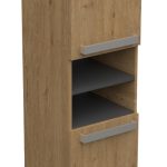 SARA 2V2O BOČNI KUPAONSKI ORMARIĆ HRAST NATURAL