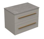 ETERNITY 70 DONJI KUPAONSKI ORMARIĆ KAŠMIR ZLATNA RUČKICA S PLOČOM CANDELA MRAMOR