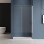 PURE 140 TUŠ VRATA CHROME 140x200 cm