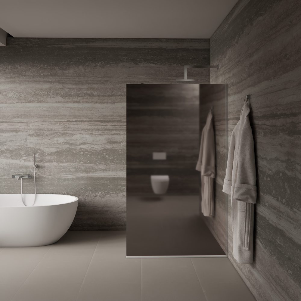 VETRO MIRROR 100F CHROME TUŠ STIJENA 100x200 cm - Slika 2