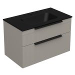 MIRIAD 80 DONJI KUPAONSKI ORMARIĆ KAŠMIR (CRNI UMIVAONIK)