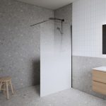 VETRO MIST 100F BLACK TUŠ STIJENA 100x200 cm