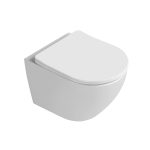 MONDO L WALL- HUNG TOILET WITH SEAT- RIMLESS 520x360x350 mm
