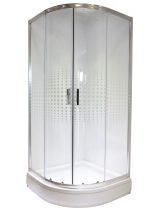 BIELSA 80 POLUKRUŽNA TUŠ KABINA 80x80x204 cm