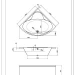 RELAX 140/O KUPAONSKA KADA 1400x1400 mm