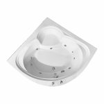 DUO 130 HIDRO HIDROMASAŽNA KUPAONSKA KADA 1300x1300 mm - Slika 2