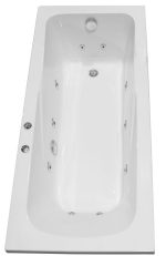 TREND 160 HYDROMASSAGE ACRYLIC BATHTUB 1600x700x585 mm - Image 2