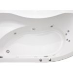 ELEGANT 150L HIDROMASAŽNA KUPAONSKA KADA 1500x900 mm