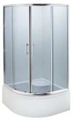 MERIDA 90 POLUKRUŽNA TUŠ KABINA 90x90x196 cm