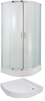 EVORA 80 FIX POLUKRUŽNA TUŠ KABINA 80x80x200 cm
