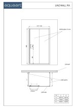 LINZ WALL FIX 80 BLACK TRS TUŠ STRANICA - Slika 2