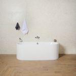 NEAT WALL WHITE MATT SAMOSTOJEĆA KADA 180x75x60 cm