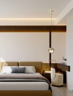 LED VISEĆA SVJETILJKA LUMINIS D120 7W 280lm 3000K IP20 BRUSHED GOLD - Slika 2