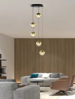 LED VISEĆA SVJETILJKA LUMINIS 5 D340 30W 1200lm 3000K IP20 BRUSHED GOLD - Slika 2