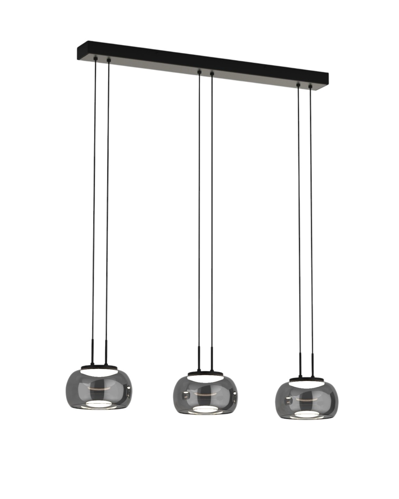 AT10948-1-1.jpg LED VISEĆA SVJETILJKA LUXEON 3 26W 1060lm 3000K IP20 MATTE BLACK - Slika 1