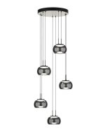 LED VISEĆA SVJETILJKA LUXEON 5 D520 42W 1680lm 3000K IP20 MATTE BLACK - Slika 2