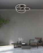 LED STROPNA SVJETILJKA ASTARA D575 56W 3360LM 3000/4000/6000K IP20 BLACK - Slika 2