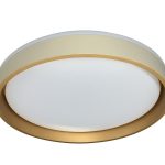 LED STROPNA SVJETILJKA GABRIELA PVC D390 24W 1440 lm 3000/4000/6500K IP20 KASHMIR/GOLD