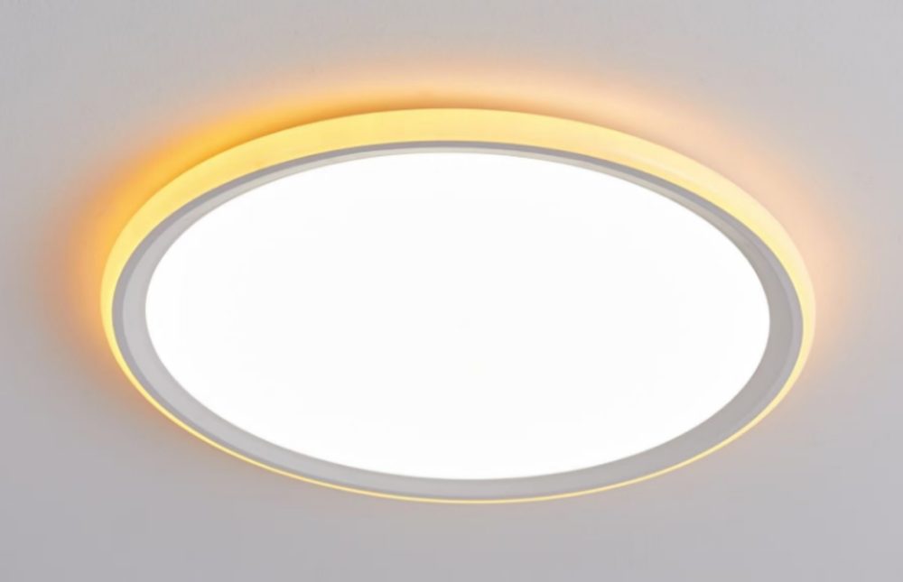 LED CEILING LIGHT TARA D430 32W+4W 2720 lm 3000/4000/6000K IP40 WHITE - Image 2