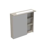 TEA 75 MIRROR BATHROOM CABINET WITH LED LIGHTING